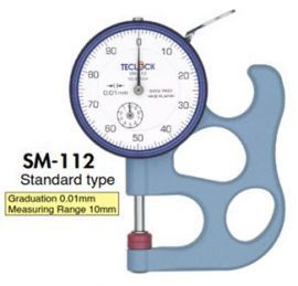 Đồng hồ đo độ dày vật liệu SM-112 Teclock Vietnam