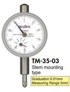 Đồng hồ so TM-35-03 Teclock
